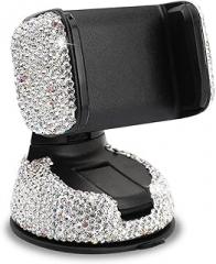 HBJWOV 360 Degree Car Phone Holder for Car Dashboard Auto Windows and Air Vent Universal Car Mobile Phone Holder