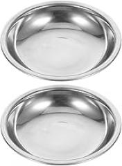 PRETYZOOM 2pcs Weighing Dishes for Jewelry Accurate Scale Weight Tray for Gemstones and Items and Multipurpose Electronic Scale Pans