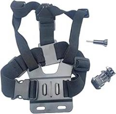 Chest Strap Harness, Compatible for Insta360, Compatible for GoPro, Phone Clip Mount for Action Camera(Chest Strap 3 Pieces)