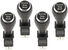 Electronic Components 4PCS Joystick Switch Replacement Push Rod Switch Forward Stop Back On-Off-On
