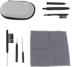 1Set Cleaning Kit Durable Tools for Earwax Removal Includes Cleaning Rod Brush Premium Accessories Maintenance for Hearing Amplifiers and Devices