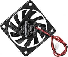 (1 Pcs) 12V 24V 6010 DC Fan Printer Small Cooling Dual Ball Bear 60x60x10mm Cooling Extruder Hotend Special Small Fan 2 Wire New 2026 High for Reliable Electronic Component