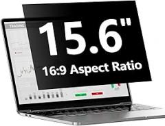 Laptop Privacy Screen Protector 15.6 Inch with Hp Dell Acer Asus Samsung LG and More, Removable Security Shield Filter for 16:9 Aspect Ratio Portable Monitor Like MSI and More (15.6