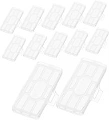 Unomor 100Pcs Clear Cable Identification Tags Plastic Wire Labels for USB Cable Management Use Electronics and
