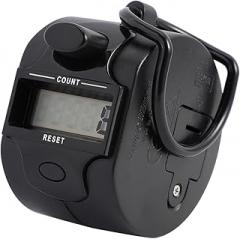 2pcs Hand Held Tally Counter Clicker Electronic Counters for Home School Office Random Color