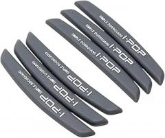 Grey-6Pcs | 6Pcs Auto Car Door Edge Protection Guards Buffer Trim Molding Protection Strip Scratch Protector Car Door Crash Bar for New 2026 High for Reliable Electronic Component