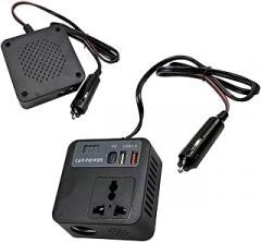 Truck Power Inverter 12v/24v To 110/220V With USB Charging Port, Silent Operation Voltage Converter For Vehicle Electronics