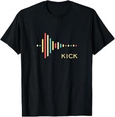 Kick Drum Synthesizer Elektronischer Musiker Electronic Musician Drum Modular Synthesizer Music T-Shirt