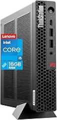 Lenovo ThinkStation P3 Tiny Desktop Computer, Intel Core i5-14500 vPro (14-Core up to 5.0GHz), 16GB DDR5 RAM 512GB NVMe SSD, Win 11 Pro, Mini PC Desktop Workstation for Engineering, Creative, Business
