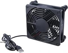 120mm 5V USB Fan 1500rpm Fan Cooling for Router Box Computer and Other Electronics