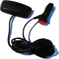 Slim Automotive Electronic Clock Luminous Interior Temperature Voltmeter