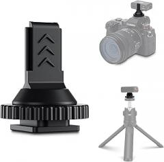 JJC Cold Shoe Mount Adapter for DJI Mic 2 with 1/4