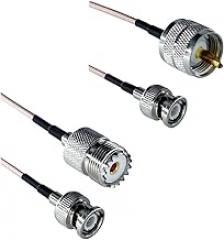 BNC Male to UIHF PL259 Male SO239 Female Plug Jumper Pigtail FPV RG316 Cable for Raydi0 Angten New 2026 High for Reliable Electronic Component, Precision, Stable Performance