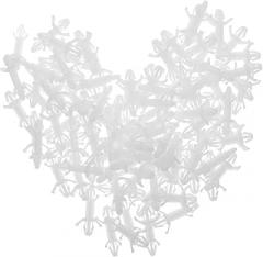 Electronics Essential: 100pcs Circuit Board Mount Motherboard Standoffs Nylon Spacer Support