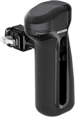 NEEWER Quick Release Side Handle with Anti Off Cold Shoe, 360° Rotation, Silicone Nonslip Grip, Compatible with iPhone 16 Pro Max S25 Ultra Phone Cage Accessories, PA148