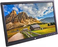Photo Frame, 17 Inch Electronic Album, with 1440X900 Hd IPS Screen, Support 1080P Video Auto-Rotate Image Preview, Support USB/Sd Card - Hd Advertising Player,Black-17