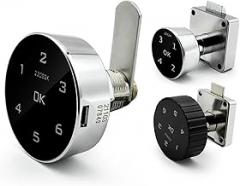 Electronic Combination Lock Iron Cabinet Door Mailbox Lock Three Interlocking Drawer Lock 1Pcs(288-30)