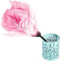 Yctze Soft Turkey Duster Brush with Black Handle - Gentle Tools for Home Furniture, Car and Electronics ()