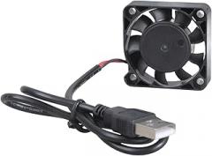 Quiet 40x10mm USB Powered Cooling Fan 2200RPM 12CFM Airflows for Electronics and Networking Devices Energy Efficient USB Fan for Desktop Computers