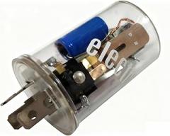 F022 Transparent Waterproof Car Electronic Flasher Can