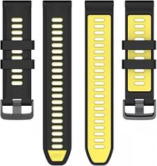Compatible with Multiple Devices Dual Color Strap Replacement Adjustable Siilicoine Band with Screwdriver for Garrmin Forerunner 965 955 945 745 New 2026 High for Reliable Electronic Component