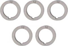 5Pcs Wire Feed Drive Roller 1.0 - 1.2mm | Bearing Steel Welder Wheel for Binzel Feeder | Enhanced Consistency Roller for Electronics / Appliances / Welding | Long - Lasting &