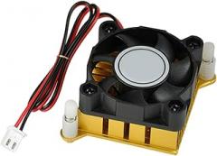 Aluminum Heatsink with 40mm Fan, Efficient Cooling for PC Northbridge Chipset & Small Electronics(5V/12V),
