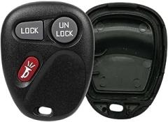 New Replacement Remote Key Fob Shell 3-Button for Buick, Cadillac, Chevrolet, GMC, Isuzu, Pontiac, Oldsmobile, Saturn – 1998–2009 Models – Shell Only, No Electronics (1)