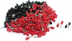 Davitu Hot 16AWG Wire E1508 Pre Insulate Ferrules Terminals Red Black for 500Pcs