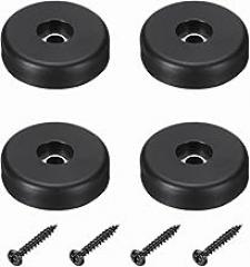 MECCANIXITY Rubber Speaker Isolation Feet,1.57