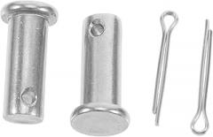 ARTIBETTER Stainless Steel B-Type Cylindrical Flat Head Pins Reliable Alignment Pins for Machinery Furniture and Electronics Quick Setup with Hole Positioning