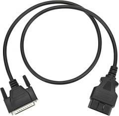 Male to DB25 Male 16 Pin Diagnostic Cable Adapter with ABS Brass, Length 102 cm, Ideal for V33 Key Programmer, An Ideal Replacement for Your