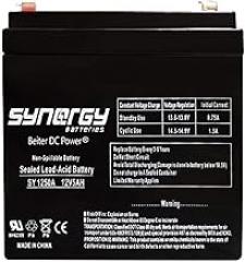 Leoch DJW12-4.5 Sealed Lead Acid - AGM - VRLA Battery F1 Terminals Lasts Longer Than Original! Replaces UB1250, PS1250, EXP1250, CA1250, NP5-12 Beiter DC Power