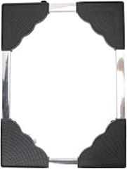 PC Stand, Computer Tower Stand with Retractable Design, Universal Mobile CPU Stands with Caster Wheels, Stainless Steel and Plastic Material, Ventilated Heat Dissipation