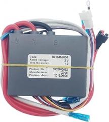 Gas Stove Double Ignition Pulse Igniter with Temperature Control Display, DC 3V 3+13 Wires Electronic Control Module