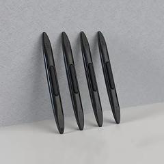 4 Pcs Car Door Edge Protector for Mercedes-Benz S-Class Maybach W222 Facelift Sedan 2018-2021 Waterproof Self Adhesive Guard Strip,Simple Universal Anti-Collision Strip,Black