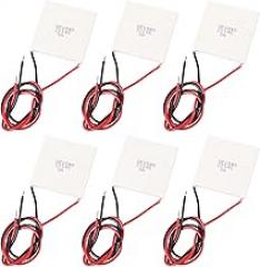 UMLIFE 6PCS SP1848-27145 Peltier TEG Module Heatsink Semiconductor Thermoelectric Generator Cooler Cooling Power Plate Module 40 x 40 mm 150
