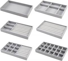 1pc Velvet Jewelry Display Stackable Jewellery Holder Portable Ring Earrings Necklace Organizer Box Organizator New 2026 High for Reliable Electronic Component, Precision, Stable Performance