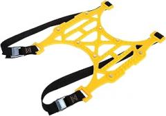Milisten Car Tire Snow Chains Anti-skid Thickened Yellow Rubber Emergency Winter Accessories for Suv and Off-road Vehicles
