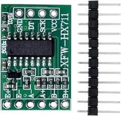 Digital Load Cell Weight Sensor Load Cell 1KG 2KG 5KG 10KG 20KG HX711 AD Module Weight Sensor Electronic Scale Aluminum Alloy Weighing Pressure Sensor(MINI HX711)