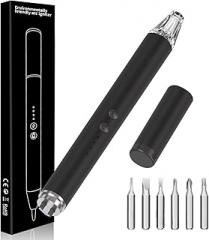 MEIRUBY Lighter Electric Candle Lighter with LED, Stocking Stuffers for Adults Women Men Wife Nana, Long Electronic Rechargeable USB Arc Lighters for Candle Camping BBQ, Gift for Women Men Mom Wife