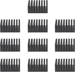 10PCS Aluminum Heat Sink Radiator Cooling Fin for Ic LED Electronics Chip Dissipation Solid Cooler for Computer Components