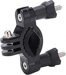 GLOGLOW Portable Electronic Device Mount Handlebar Mount for Action Camera, Plastic Alloy, 0.6 to 1.6 Inch Diameter, Black, Seatpost Holder Clamp for Action Camera, Plastic