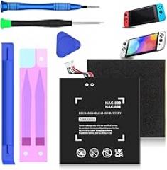 [5180 mAh] HAC-003 Battery Replacement Compatible with Nintendo Switch Console Handhold HAC-001, High Capacity Nintendo Switch Battery with Installation Tools Kit