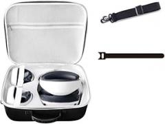 Palumma Hard Carrying Case for PS5 VR2 helmet glasses Storage Bag, Hard Travel Case for VR Touch Controller with Shoulder Strap