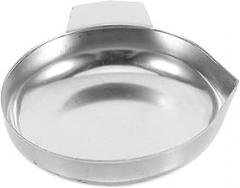 KICHOUSE Stainless Steel Weighing Pan for Accurate Jewelry and Lab Use Heavy-Duty Electronic Scale Tray and Smooth for Weighing of Delicate Items