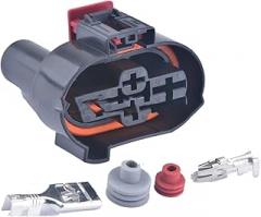 4 Pin Car Waterproof Connector Electronic Fan Plug 1K0906234 1K0 906 234 1K0906234C(1K0906234)
