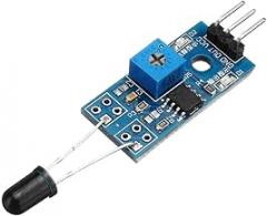 Electronic Components 1pcs LM393 3 Pin IR Flame Detection Sensor Module Fire Detector Infrared Receive