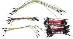 Tofficu 130pcs Female Breadboard Jumper Wires Kit DIY Cable Connect Electronic Components Breadboard Power Supply Module Automotive Wire