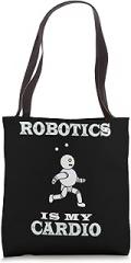 Robotics Engineer Robot Electrician Robotics as Cardio Engineering Electronic Tote Bag